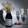 New Year's decoration for the bottle "Love", for the New Year