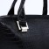 Olivi-sakvoyzh bag on lightning, a long belt, black color