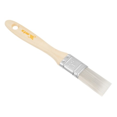 Brush flat MTX Euro 83085, artificial bristles, wooden handle, 1 "