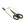Chancellery scissors 13.5cm office plastic handles, euro suspension