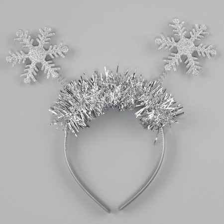 Carnival set "Bright Snowflake", dress, rim, height 116-122 cm-9