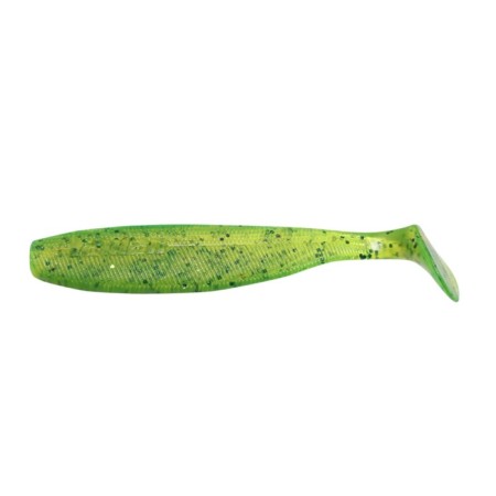 The Yaman Pro Sharky Shad, r.9.5 cm, color #10 - Green Pepper, UP 5 pcs.