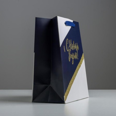 Laminated vertical “Good luck in the New Year”, ML 23 x 27 x 11.5 cm, New Year-1