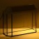 Aquarium "Panoramic" with a lid, 15 liters, 40 x 14.5 x 27/32 cm, bleached oak