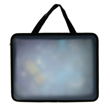 Folder with A4 handles, 330 x 260 x 75 mm, plastic, pens, Calligrata "Pencil missile"-2