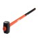 Sledgehammer forged technical industry, Fiberglass handle, 3 kg