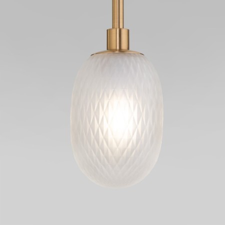 Suspended lamp Eurosvet PineApple 50266, E14, 13x40W, 700x700 mm, black color-4