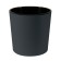 Plastic pot Live-In-Green with the Vega tab, D = 25 cm, 10.2 l, color anthracite