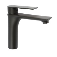Zein Z3876 sink mixer, single -leaf, pour height 14 cm, brass, graphite