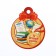 Medal "For success in study!" diplomas and books, glitter, 10 x 10 cm