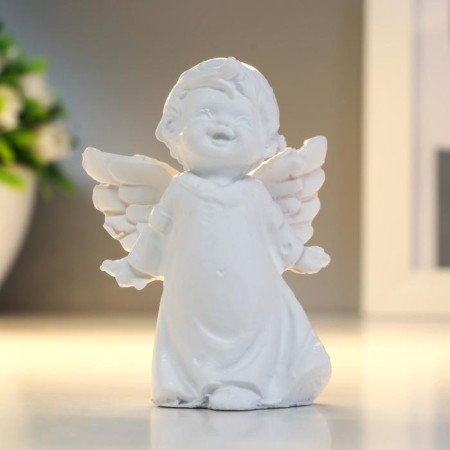 Souvenir Polystone "Snowty angel in the dress - Joy" MIX 7x5x3 cm-1