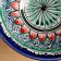 Rishtan ceramics "Patterns", 18 cm, large, blue