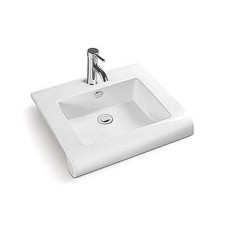 Comforty 8055 sink, white color