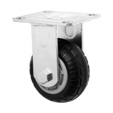 Wheel for transport carts, D = 100, rubber coating on the site
