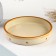 Crystal dish 0.5l / 20x3.5cm, caramel