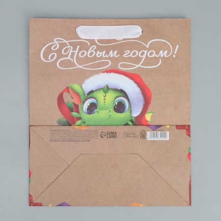 Package Crafts Vertical Dragon, Ml 23 x 27 x 11.5 cm, New Year-6