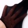 Kapron for dolls and flowers, set 4 pcs., Size 1 pc. - 45 × 6 cm, black color