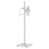 Standing with two accessories for a toilet with a bide 80 cm, matte glass, chrome, fbs