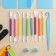 Confectionery set, 78 items, color mix