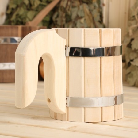 Mug 1 l, linden "Dobroparov"-3