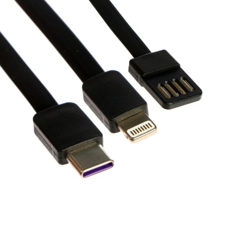 External Maimi Mi56, 10,000 mAh, USB, Type-C, Lightning/Type-C/USB, PD, Black-7
