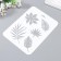 Stencil plastic "Leaves" 16x22 cm