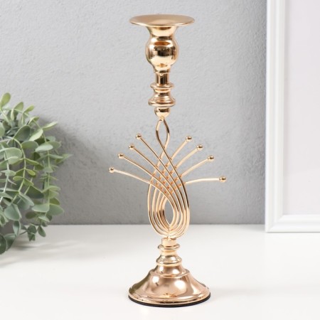 Summary metal per 1 candle "Golden section" d = 2-6 cm 8x8x27 cm-2