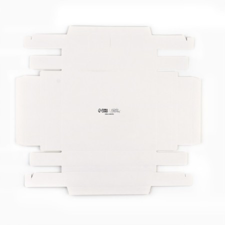 Box for 4 sweets and chocolate with cells "White" 18.8 x 15.7 x 3 cm-4