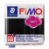 Plastic - polymer clay, 57 g, Soft, black