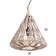 Salad ceiling lamp "Salamet", 1 × 120 W, E27, 30 × 30 × 40 cm, white