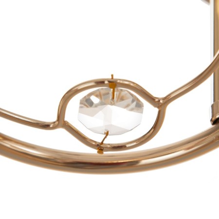 Ceiling chandelier Nicole 2he27 40W gold-7