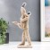 Souvenir Polystone "Lovers - A hug" Sand with silver 27x10.5x7 cm