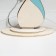 Lamp 3D nightlight "Peacock" LED USB 18.5x7x14 cm Risalux