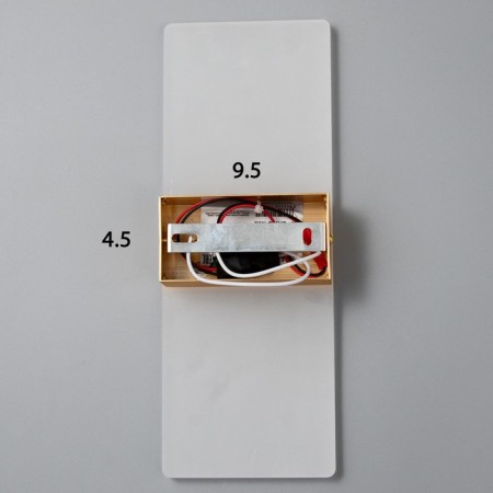 Bra 2505/1 LED 6W 4000k gold 10x27 cm-6