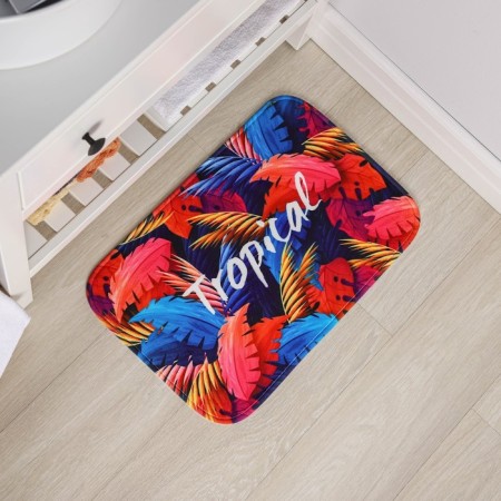 Bathroom and toilet mat "Tropical", 40 × 60 cm-4