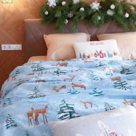 Decorative Ethel Winter City 60*40cm pillow