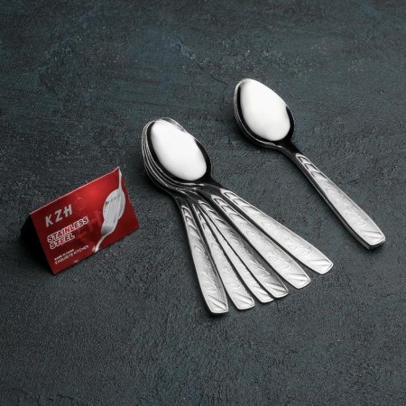 A set of spoons of tea stainless steel "Prorit", h = 15 cm, 12 pcs-4