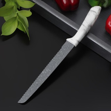 Knife Kitchen Bread share "Marble", blade 20 cm-2