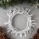 Garland “thread” 5 m, IP20, white thread, 50 LED, red glow, 8 modes, 220 V
