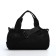 Youth bag with zipper, black color
