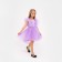 Dress elegant children's KAFTAN, p. 28 (86-92 cm), purple