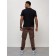 Cargo jeans men, size 50-52, brown color