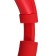 MZ300 headphones, wireless, full -size, microphone, BT 5.3, 400 mAh, red