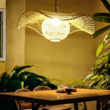 Ceiling Lamp from Rotan 