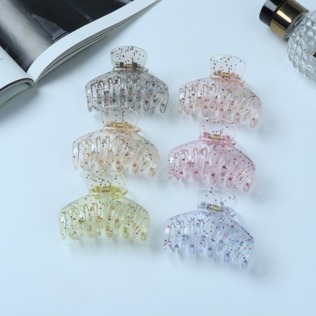 Hair crab "Ailin" teeth, 6 cm, mix-1