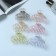 Hair crab "Ailin" teeth, 6 cm, mix