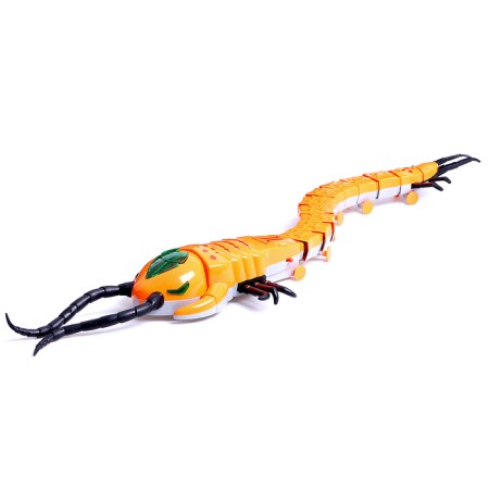 The animal "Multiple", light effects, works from batteries, 11 parts, color orange color-1
