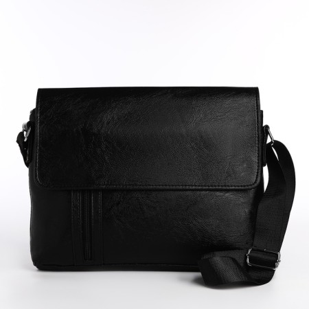 Male bag, black color-1