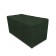 Puff with a lid and weight, 800 × 400 × 420 mm, Velur Dream, Forest color