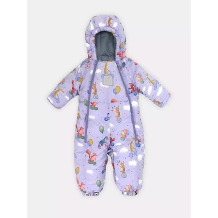 Combinascone Transformer Children's Winter Topotushki "Ball", height 74 cm, lilac color